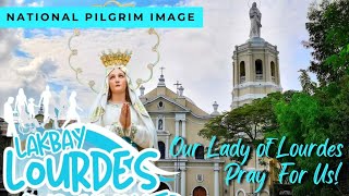 Lakbay Lourdes Visit of the National Pilgrim Image of Our Lady of Lourdes to the Malolos Cathedral [upl. by Ailelc539]