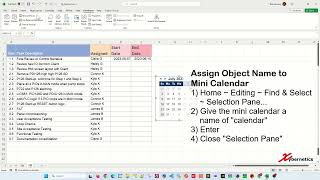 How do I make my Excel calendar pop up  Excel Tips and Tricks [upl. by Eart]