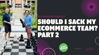 Hammersley Brothers Podcast  Should I Sack My Ecommerce Team Part 2 [upl. by Eelessej]