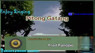 Pitong Gatang  Fred Panopio Karaoke [upl. by Evania]