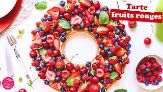 🍒 TARTE AUX FRUITS ROUGES 🍒 [upl. by Odell547]