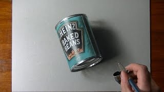 How I drew a can of beans [upl. by Christensen]