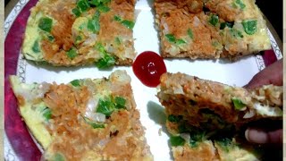 Noodles Omelette  Stuffed omelette  New variety from egg omelette  முட்டை நூடுல்ஸ் ஆம்லெட் [upl. by Aislehc]