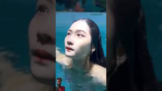 Minimermaid ❤️😻 mermaid waterproof underwater kpop douyin [upl. by Idissac212]