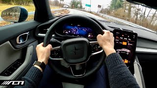 2024 Polestar 2 Performance POV Drive Impressions  The Enthusiasts EV [upl. by Ahsienaj]