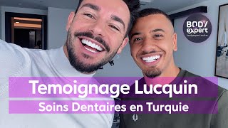 SOINS DENTAIRES  🦷 Témoignage de Lucquin  18 facettes dentaires Emax  BODYEXPERT [upl. by Aerdnuahs]