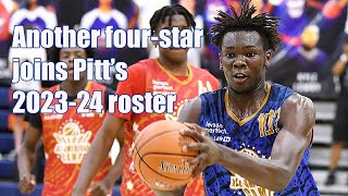 Another fourstar joins Pitts hoops roster  The Morning Pitt 5232023 [upl. by Valle]