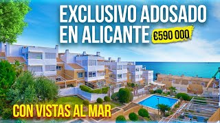 Adosado en Alicante de 4 plantas con piscina y vistas al mar 🔥  590 000 € [upl. by Ayoral]