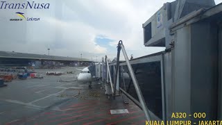 TransNusa Flight 8B674 Kuala Lumpur  Jakarta October 2024 [upl. by Haymo111]