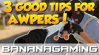 CSGO  3 Good Tips for Awpers [upl. by Asina]