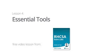 RHCSA Exam Labs Essential Tools Lab Exercises [upl. by Kyrstin]