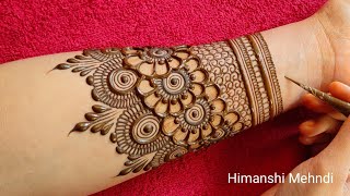 new bridal mehndi designs full hand  mehandi ka design  mehndi design simple easy mehndi  mehandi [upl. by Annal]