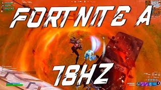 BEJOTA JUEGA FORTNITE CON 78Hz [upl. by Dnomsed796]