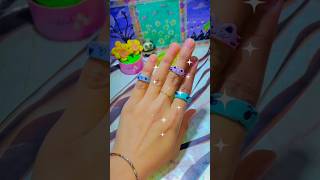 CLAY Rings💍 Diy Clay Art✨❣️diy shorts ytshots [upl. by Malia]