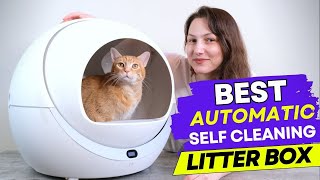 5 Best Automatic Self Cleaning Litter Box 2024  Which Is Best Litter Box For Cats amp Kitty [upl. by Keil]