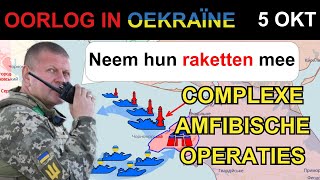 5 okt De deur stond open Oekraïeners voeren een AMFIBISCHE OPERATIE uit  Oorlog in Oekraïne [upl. by Killian]