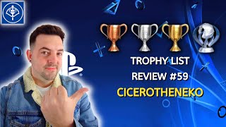 Trophy List Review Episode 59 [upl. by Airlie]