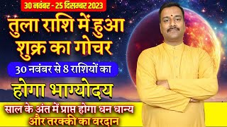 Shukra Gochar 2023Understanding Shukra Gochar for Tula Rashi Astrological Insights and Predictions [upl. by Territus]