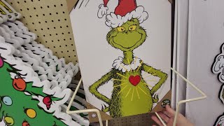 HOBBY LOBBY BIG 50 OFF ALL CHRISTMAS IN STORE  GRINCH  HIS HEART GREW 3 SIZES THAT DAY  DR SEUSS [upl. by Canter]