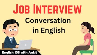 Tell Me About Yourself  Job Interview Conversation in English  Questions and Answers [upl. by Zandra227]