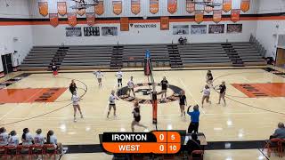 JV  WEST vs IRONTON [upl. by Raval]