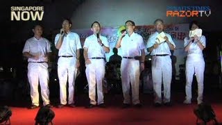 PAPs CCK team sings Hokkien song [upl. by Anahoj379]