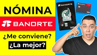 TARJETA NOMINA BANORTE El mejor banco para NOMINA [upl. by Ecinehs]