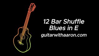 12 bar shuffle blues jam track in E [upl. by Cherish]