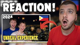 New Years in The Philippines is the BEST IN THE WORLD Unreal Parties and Fireworks 🇵🇭 REACTION [upl. by Madelina511]