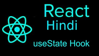 reactjs hooks tutorial in Hindi  useState Hook [upl. by Nalyorf989]