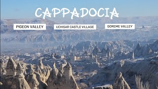 Indahnya Cappadocia Turkey  pigeon valley uchisar castle village goreme valley Turki [upl. by Portie]