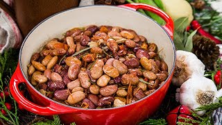 Olive Oil Braised Cranberry Beans  Home amp Family [upl. by Farhi]