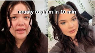 how to look like a baddie in 10 min everyday glam [upl. by Nailliw259]