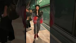 Armani guests models street style Milan Fashion Week 190924 part 1 🇮🇹 italy milan mfw [upl. by Felix]