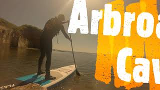 Paddleboarding in Caves  A SUP trip in the Cliffs and Caves of Scotland [upl. by Namara954]