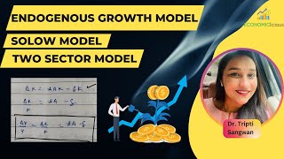 Macroeconomics  BBE  DU  Unit 4 chapter 8 Part 2  Endogenous Growth model  Twosector model [upl. by Yrohcaz]