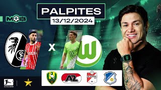 PALPITES DE FUTEBOL PARA O DIA 13 12 2024  BILHETE PRONTO SEXTOU NO MUNDO BET [upl. by Tryck]