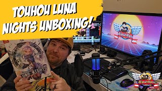 Touhou Luna Nights PlayAsia CE Unboxing [upl. by Ellevehs]