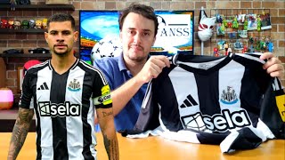 NOVA CAMISA DO NEWCASTLE 20242025 I UNBOXING E DETALHES [upl. by Embry]