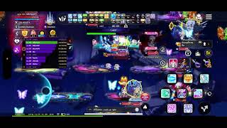 Maplestory M  Lucid Adele POV 1st time after AF990 [upl. by Aihsein]