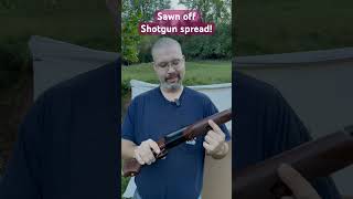 How much does a Sawed off shotgun spread gun shorts viral [upl. by Oluap]