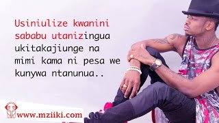 Nataka Kulewa Lyrical Video  Diamond Platnumz [upl. by Britte]