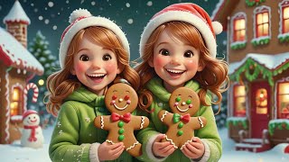 Gingerbread Friends  New Christmas Songs For Kids 2024 [upl. by Anbul]