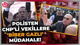 HALK İRADESİNE ABLUKA Esenyurt Meydanında polis biber gazı sıktı CHP Milletvekilleri de var [upl. by Barden]