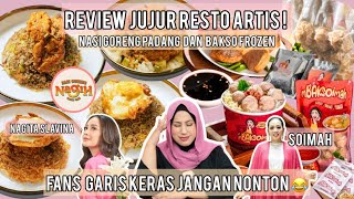 Tasyi Review Restoran Artis NASI GORENG NAGITA SLAVINA amp BAKSO MILIK SOIMAH [upl. by Yanehc261]