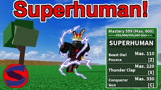 How To Get Superhuman In Blox Fruits  Roblox [upl. by Kalfas]