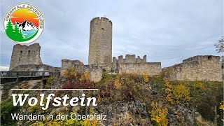 Wanderung um Neumarkt in der Oberpfalz zur Burgruine Wolfstein [upl. by Aniar200]