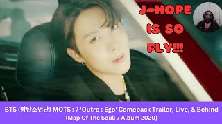 Baby Army 1st Reaction To BTS MAP OF THE SOUL  7 Outro  Ego Comeback Trailer Live amp Behind [upl. by Millhon]