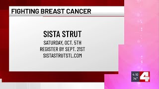 Sista Strut Breast Cancer Awareness Walk scheduled for October [upl. by Neelrad241]