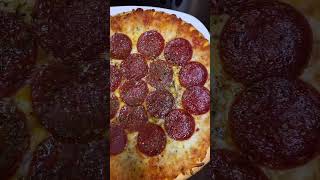 DiGiorno pepperoni thin crust pizza 🍕 🍕 Food Foodiepizza [upl. by Zined]